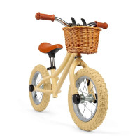 Bigjigs Toys Balanční odrážedlo krémové
