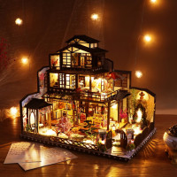 2Kids Toys miniatura domečku Honosná sakurová vila