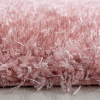Kusový koberec Brilliant Shaggy 4200 Rose, 60x110 cm