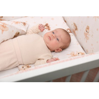 Dětské bavlněné povlečení do postýlky 120x90 cm BABYMAM PREMIUM - Malé baletky