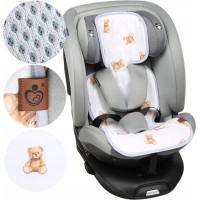 Vložka proti pocení BABYMAM SUPER AIR 3D do autosedačky/kočárku - Medvídek Teddy