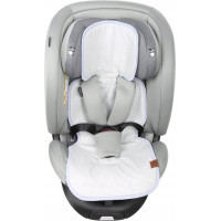 Vložka proti pocení BABYMAM SUPER AIR 3D do autosedačky/kočárku - Šedé tečky na šedé