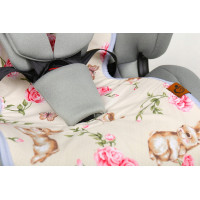 Vložka proti pocení BABYMAM SUPER AIR 3D do autosedačky/kočárku - Tajemná zahrada