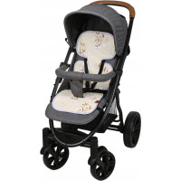 Vložka proti pocení BABYMAM SUPER AIR 3D do autosedačky/kočárku - Žirafa
