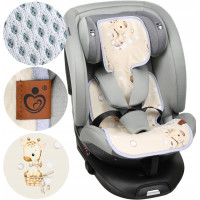 Vložka proti pocení BABYMAM SUPER AIR 3D do autosedačky/kočárku - Žirafa