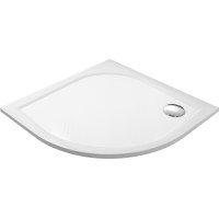 Gelco ERIKA sprchová vanička z litého mramoru, čtvrtkruh 90x90cm, R550, bílá GC559