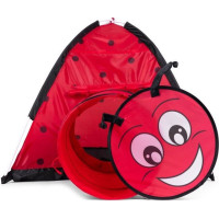 ECOTOYS Dětský stan s vchodovým tunelem Beruška