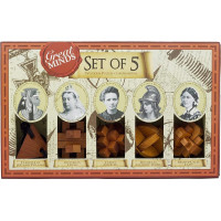 PROFESSOR PUZZLE Great Minds: Slavné ženy 5v1