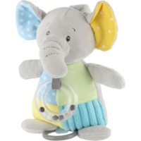 TEDDIES Natahovací hrací strojek plyšový Slon