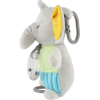 TEDDIES Natahovací hrací strojek plyšový Slon