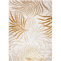 Kusový koberec GOLDEN Palm leaves - krémový/béžový