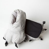 Plyšové papuče KIGU - šedé tlapy Plyšové papuče KIGU - šedé tlapy