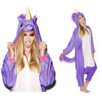 Overal KIGURUMI - jednorožec fialový