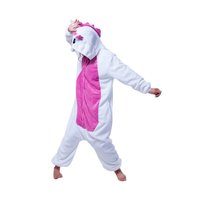 Overal KIGURUMI - jednorožec růžovobílý