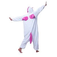 Overal KIGURUMI - jednorožec růžovobílý