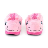 Plyšové papuče KIGU - jednorožec růžový