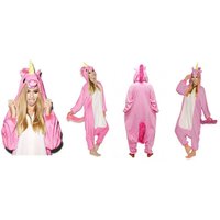 Overal KIGURUMI - jednorožec růžový