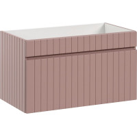Koupelnová závěsná skříňka pod umyvadlo ICON - rose - 80 cm