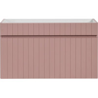 Koupelnová závěsná skříňka pod umyvadlo ICON - rose - 80 cm