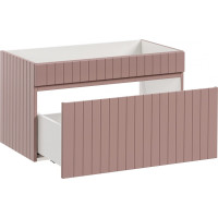 Koupelnová závěsná skříňka pod umyvadlo ICON - rose - 80 cm