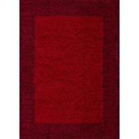Kusový koberec Life Shaggy 1503 red, 60x110 cm