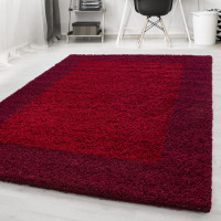 Kusový koberec Life Shaggy 1503 red, 60x110 cm