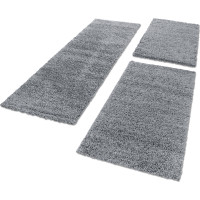 Kusový koberec Life Shaggy 1500 light grey, 60x110 cm