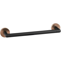 Sapho LARISSA držák ručníků 300mm, černá/měď mat WS009BC