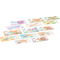 Wissner Hrací peníze Eura 140 ks