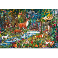 SCHMIDT Puzzle Lesní zvířátka 150 dílků