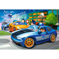 CASTORLAND Puzzle Policejní zásah MAXI 40 dílků
