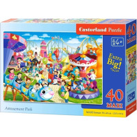 CASTORLAND Puzzle Zábavní park MAXI 40 dílků