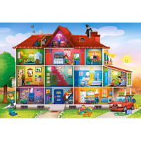 CASTORLAND Puzzle Život v domě MAXI 40 dílků