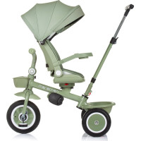 CHIPOLINO Tříkolka se stříškou Marathon 2v1 Pastel Green