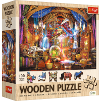 TREFL Dřevěné puzzle Magická komnata 1000 dílků