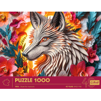 TREFL Puzzle Paper Art: Vlk 1000 dílků
