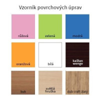 Dětská postel s gravírováním 140x70 cm PEJSEK