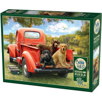 COBBLE HILL Puzzle Kamarádi na rybách 1000 dílků