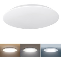 Solight LED osvětlení Adrano s ochranou proti vlhkosti, IP54, 18W, 1530lm, 3CCT, 28cm
