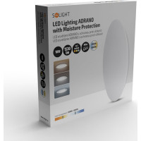 Solight LED osvětlení Adrano s ochranou proti vlhkosti, IP54, 18W, 1530lm, 3CCT, 28cm