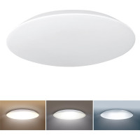 Solight LED osvětlení Adrano s ochranou proti vlhkosti, IP54, 28W, 2380lm, 3CCT, 38cm