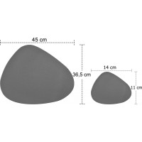 Sada prostírání TRIVAL GREY - šedé