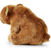Rappa Plyšový medvěd grizzly sedící 30 cm ECO-FRIENDLY