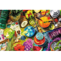 TREFL Dřevěné puzzle Barevné koktejly 501 dílků