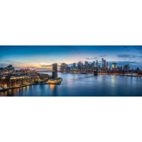 ART PUZZLE Panoramatické puzzle Brooklynský most, New York 1000 dílků