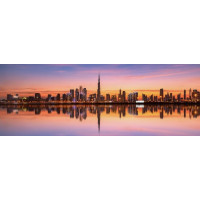 ART PUZZLE Panoramatické puzzle Dubajské panorama 1000 dílků