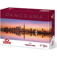 ART PUZZLE Panoramatické puzzle Dubajské panorama 1000 dílků
