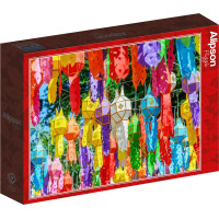 ALIPSON Puzzle Barevné lucerny 500 dílků