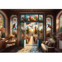 ART PUZZLE Puzzle Brána do jara 500 dílků