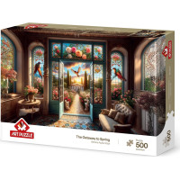 ART PUZZLE Puzzle Brána do jara 500 dílků